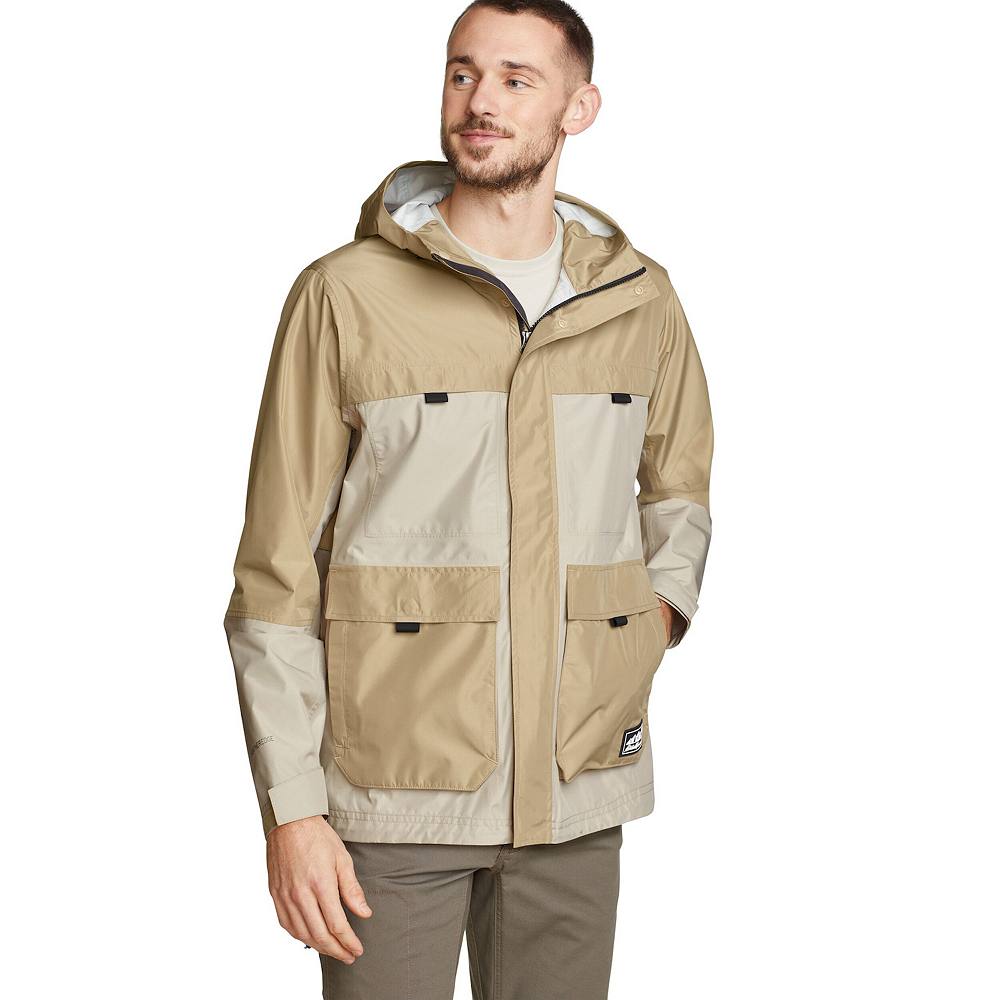 

Куртка-дождевик Big & Tall Eddie Bauer, цвет Light Khaki