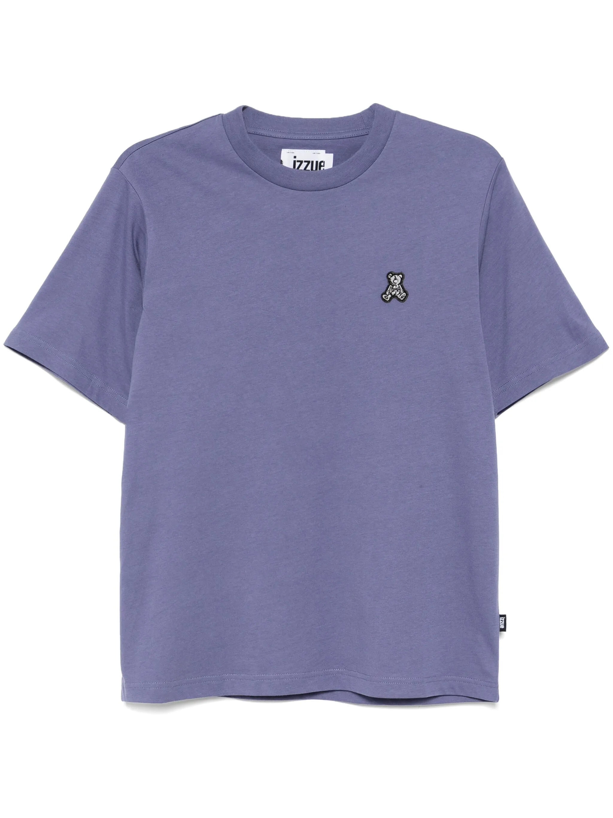 

Футболка с нашивкой-логотипом Izzue, фиолетовый