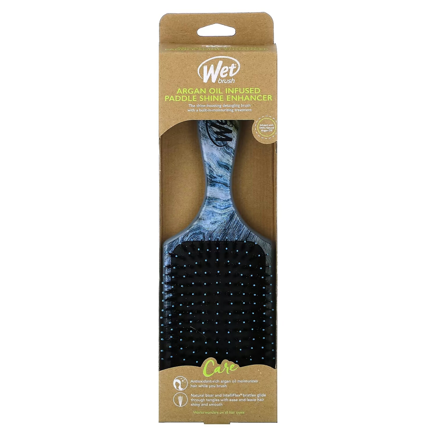 Wet Brush Кисть для усиления блеска аргановым маслом 1 шт. — фото 2