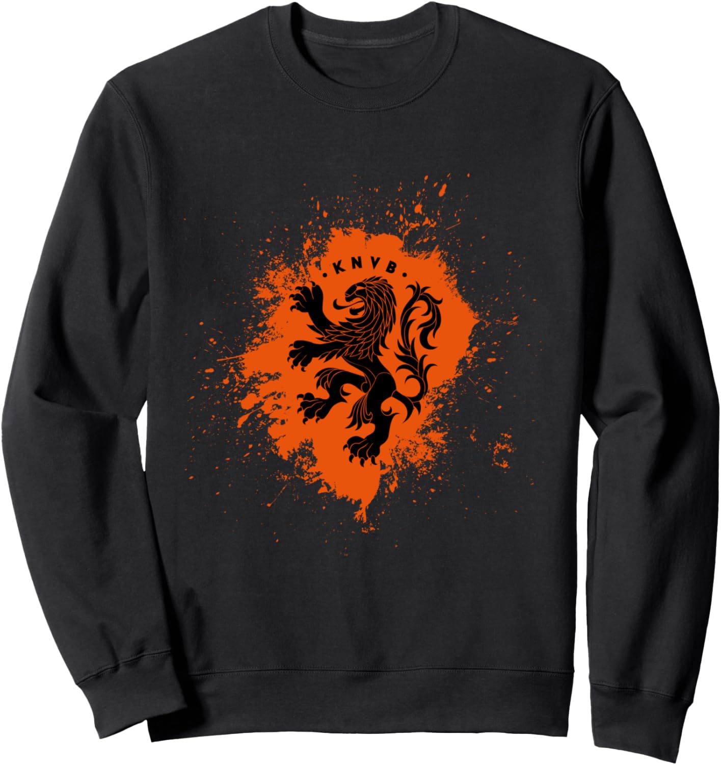 

Толстовка KNVB SPLASH, черная, Черный, Толстовка KNVB SPLASH, черная