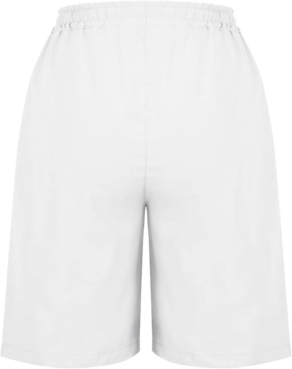 Шорты Active Athletic, Elastic Waist Drawstring, A01_white — фото 3