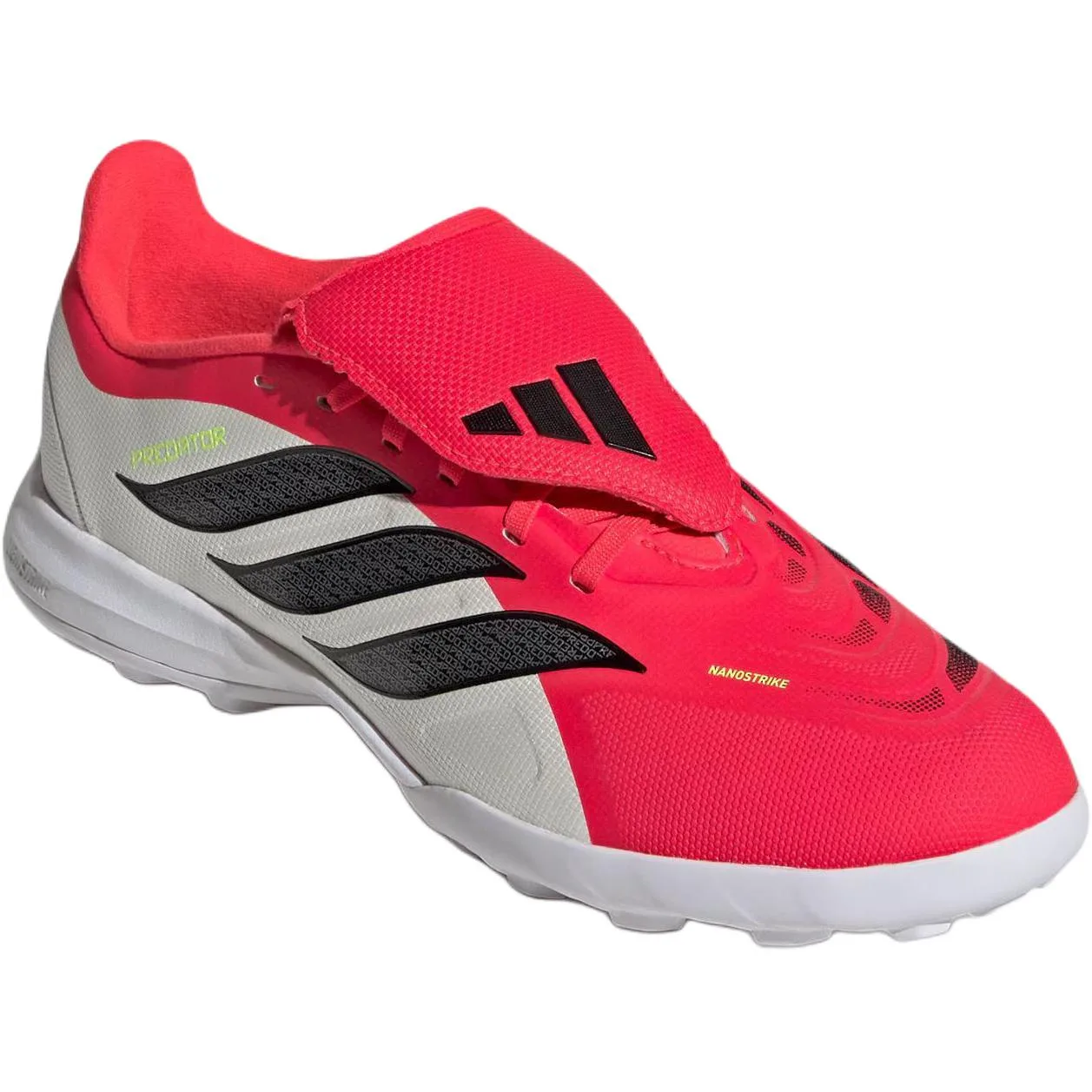 Adidas Кроссовки для футбола PREDATOR LEAGUE low top красные черные белые детские — фото 4