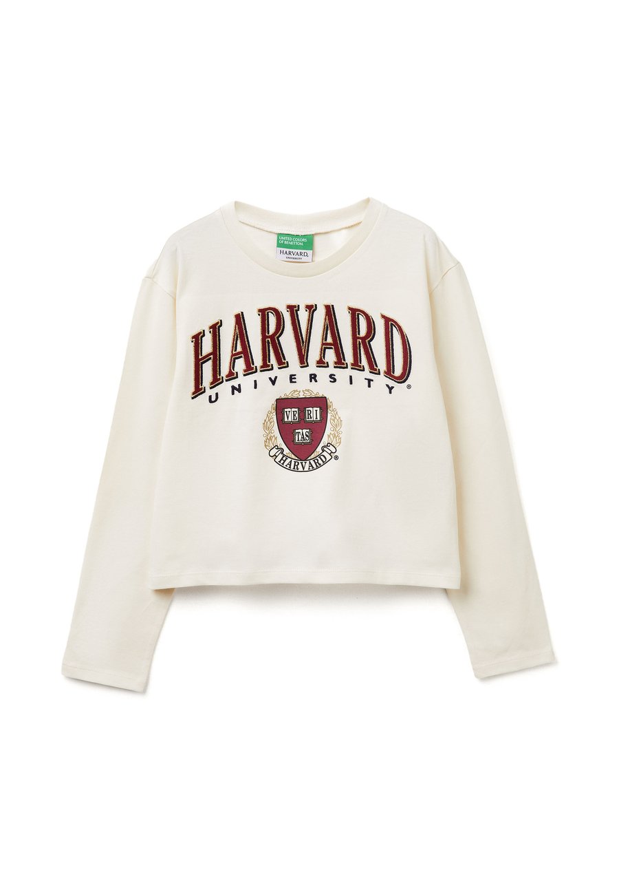 

Топ United Colors of Benetton BOXY FIT HARVARD UNIVERSITY, White