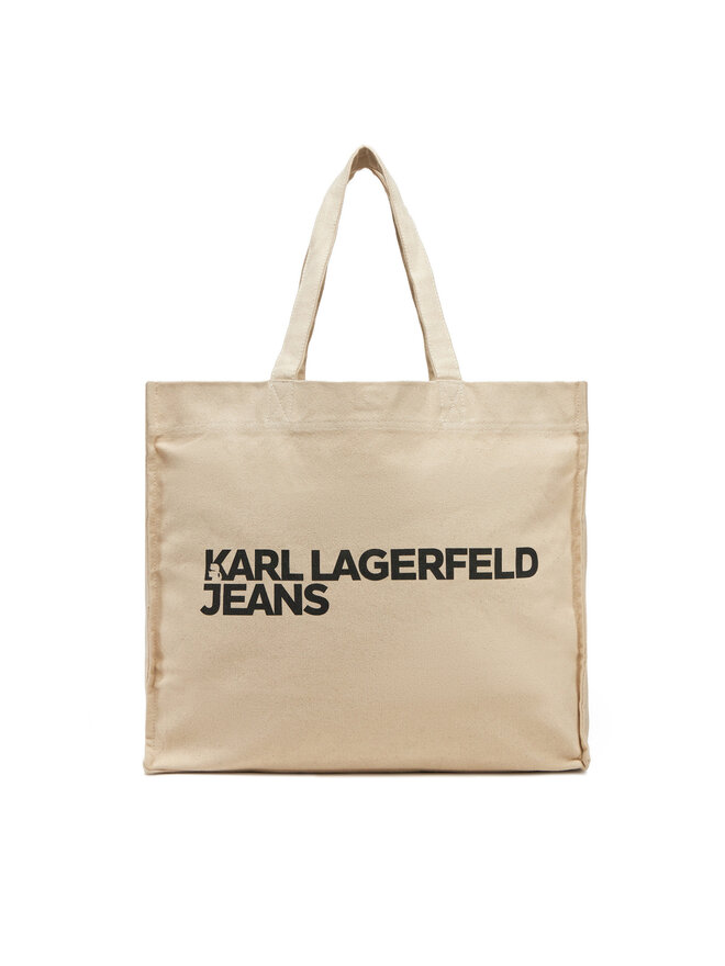 

Сумка-шоппер KARL LAGERFELD, бежевый