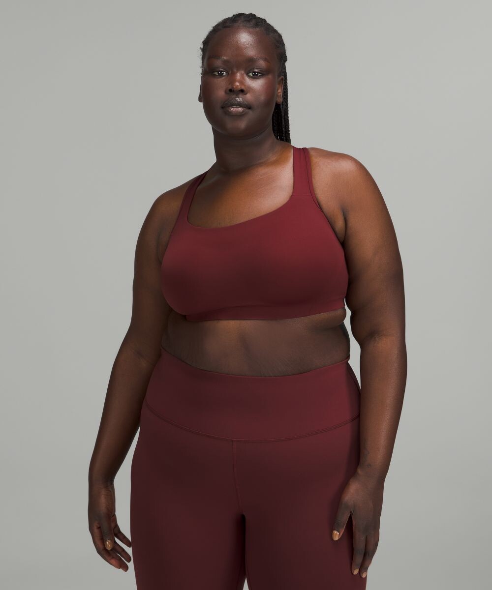 

Спортивный бюсгальтер Lululemon, красный