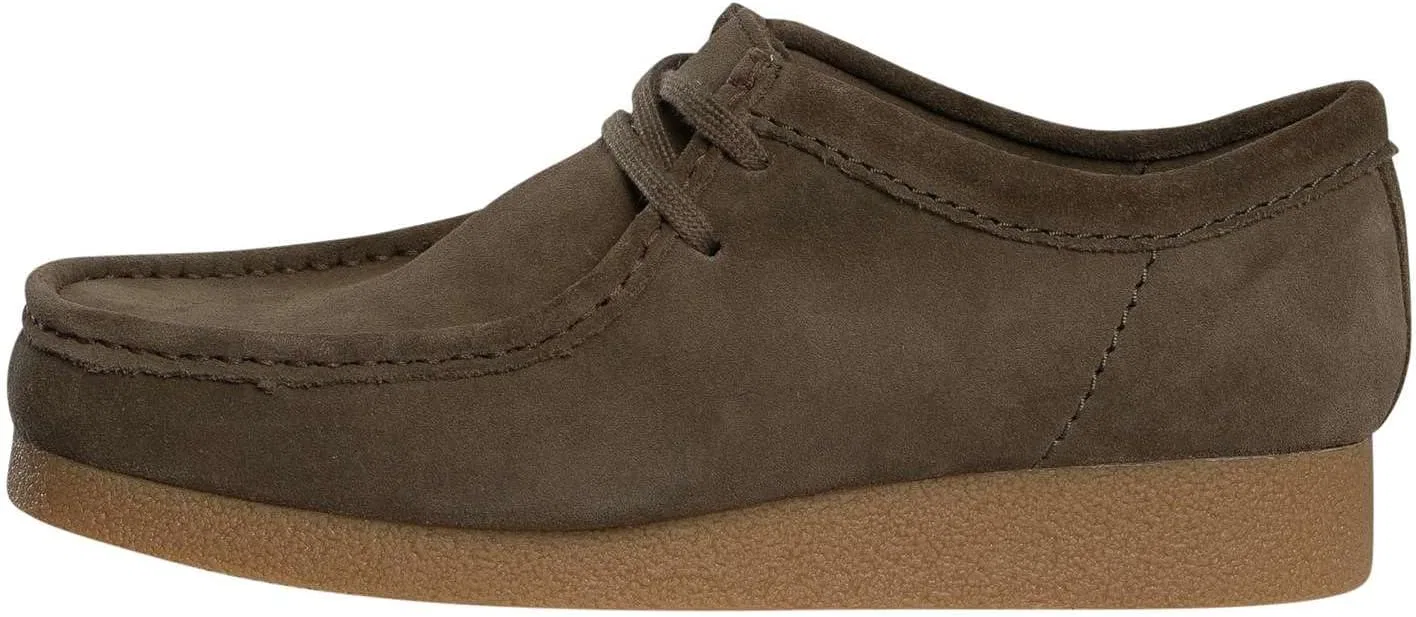 Мужские туфли Clarks Wallabeeevo Derby, оливковый — фото 2