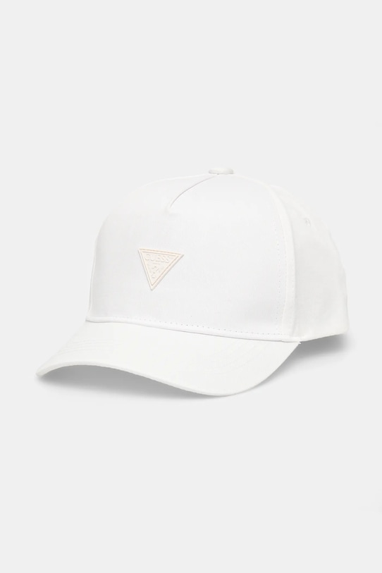 

Детская хлопковая кепка с козырьком Guess, белый