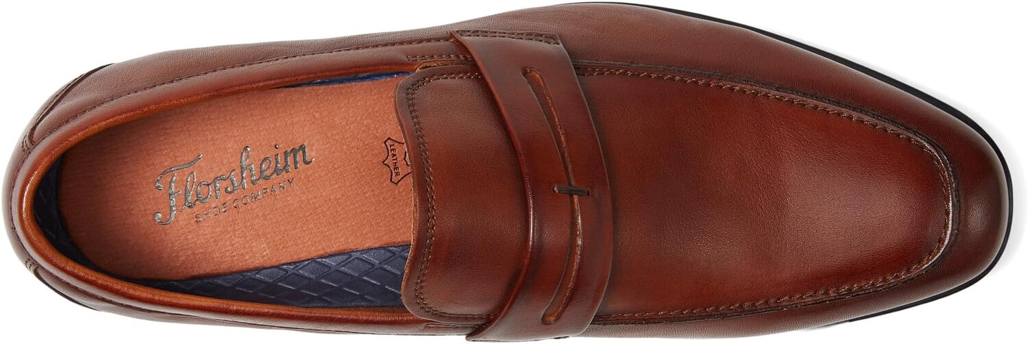 Оксфорды Zaffiro Moc Toe Penny Loafer Florsheim, цвет Cognac — фото 2