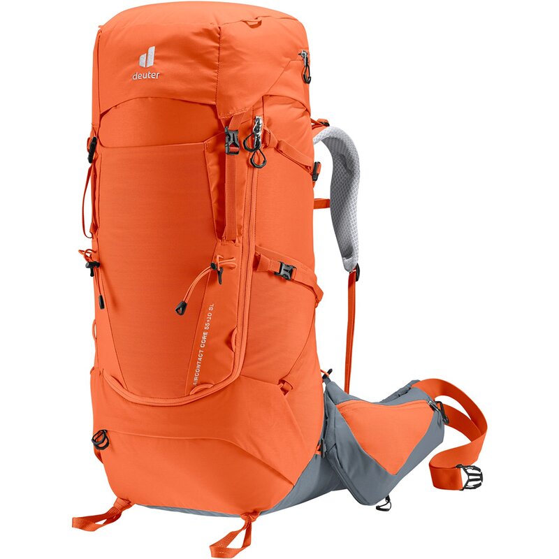 

Рюкзак aircontact core 55+10 сл Deuter, черный