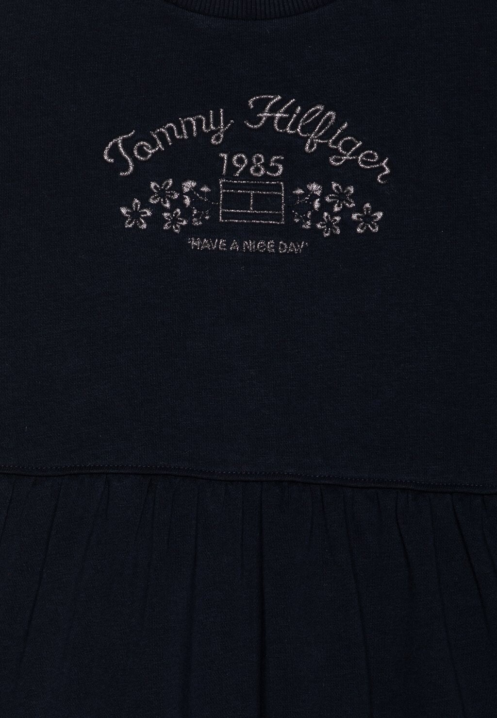 

Повседневное платье FLOWER KNITTED DRESS Tommy Hilfiger, темно-синий