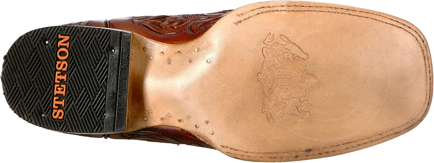 Мужские вестерн-бутсы Stetson Wicks, коричневый — фото 4