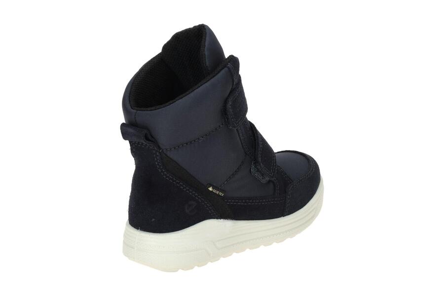 Детские ботинки Ecco Urban GORE-TEX, зимние, на липучке, синие — фото 4