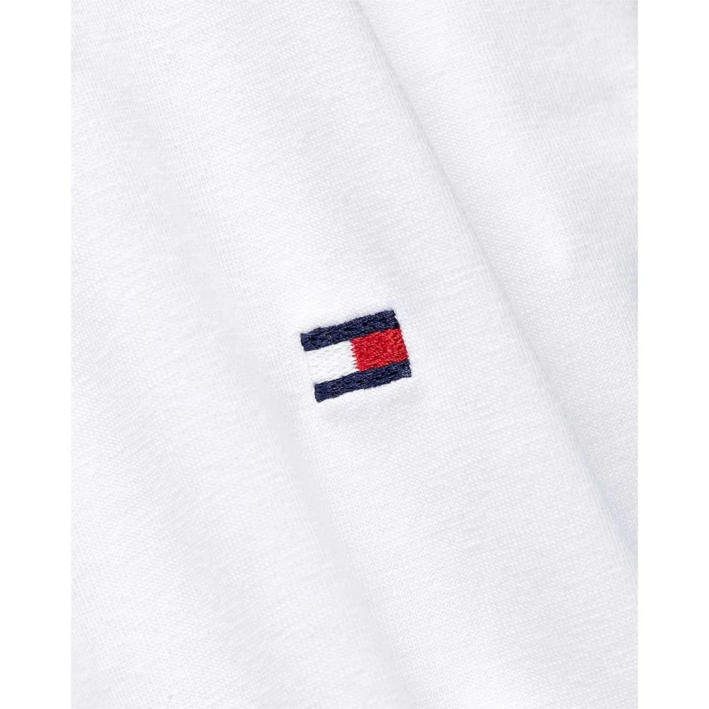 Футболка Tommy Hilfiger Core Stretch Slim Fit C, белый — фото 3