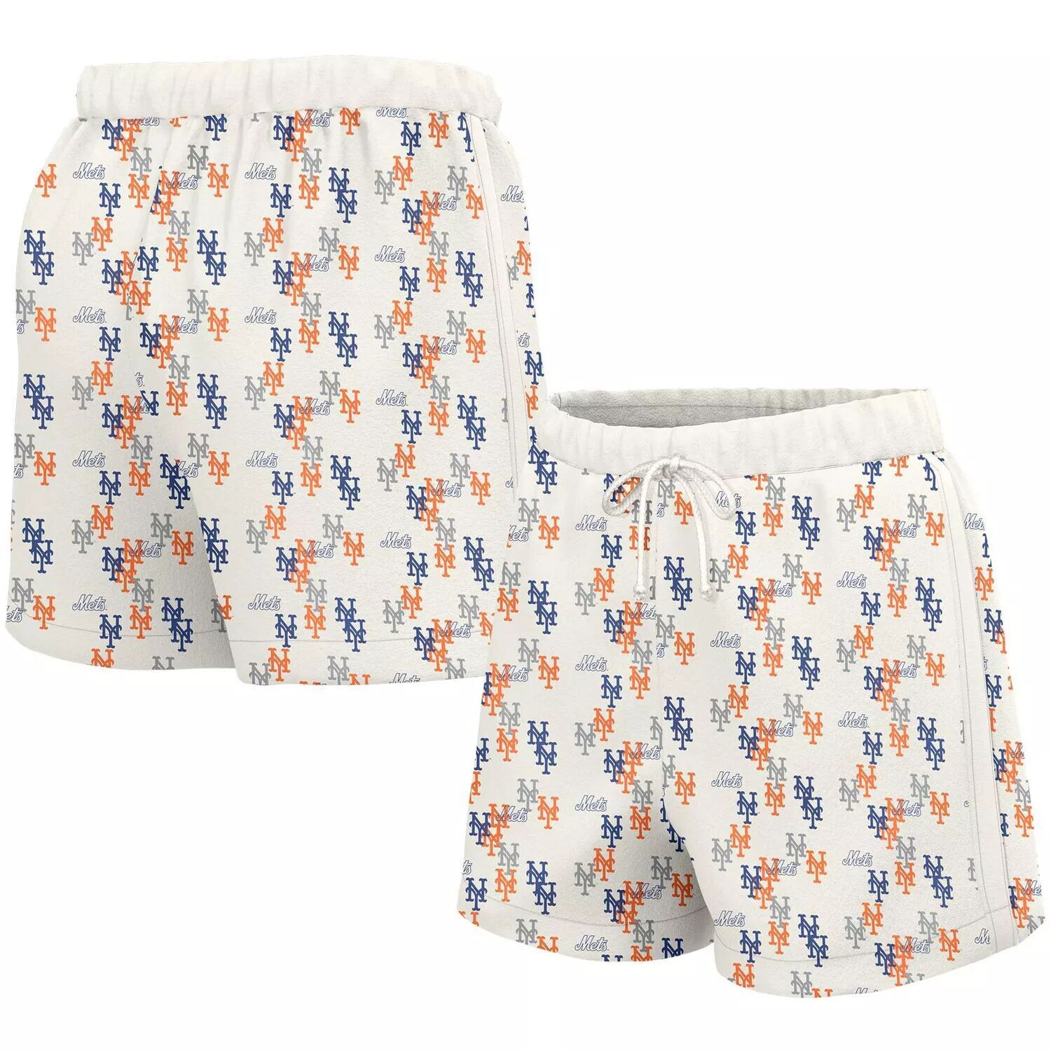 

Женские шорты Lusso White New York Mets Marge