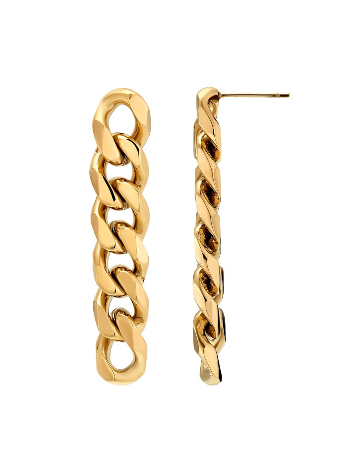 

Steel_Art Золотистые серьги-гвоздики Annina