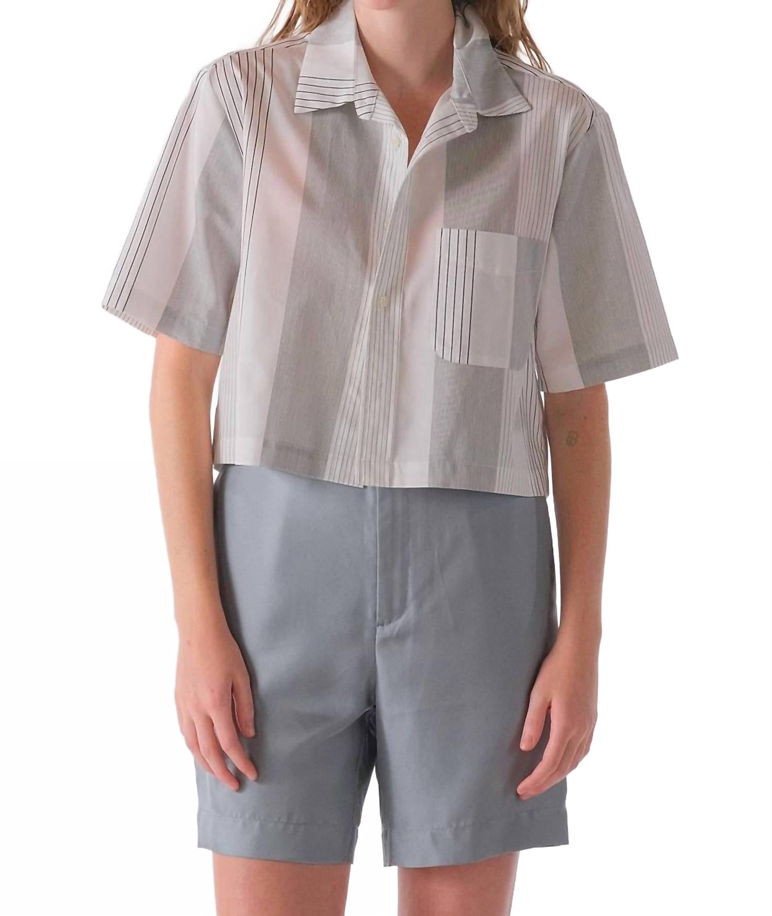 

Рубашка Pixie в разноцветном принте CISSA, мультиколор