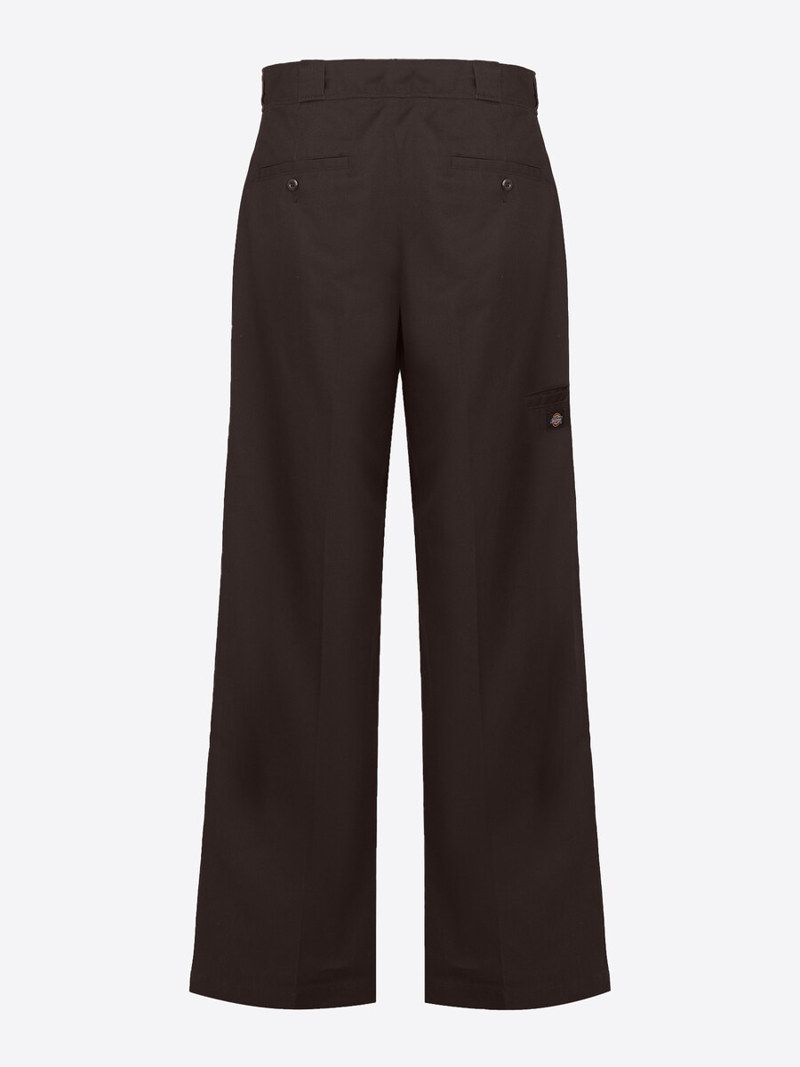 

Плиссированные брюки свободного кроя DICKIES, темно-коричневый