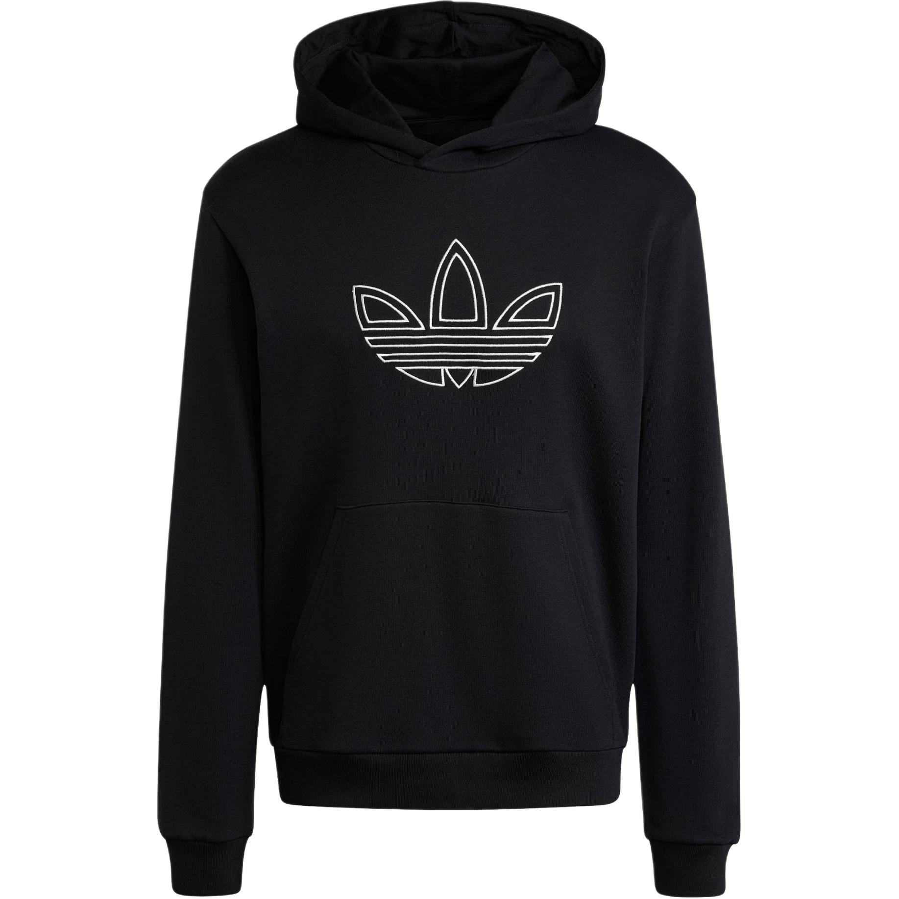Толстовка с вышитым логотипом Adidas Adidas Originals, черный — фото 3