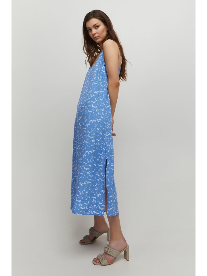 

Короткое платье b.young Maxikleid BYMMJOELLA SLIP DRESS 2 -20811227 Sommerkleid mit Muster, синий