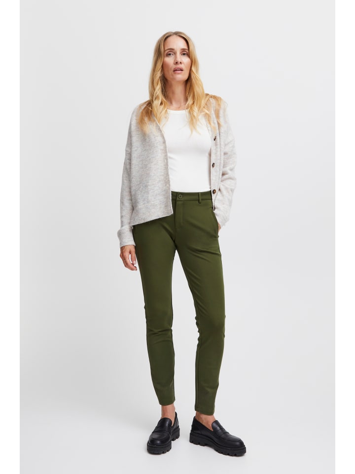 

Fransa Брюки FRLANO зауженного кроя, цвет «Винтовой зеленый»