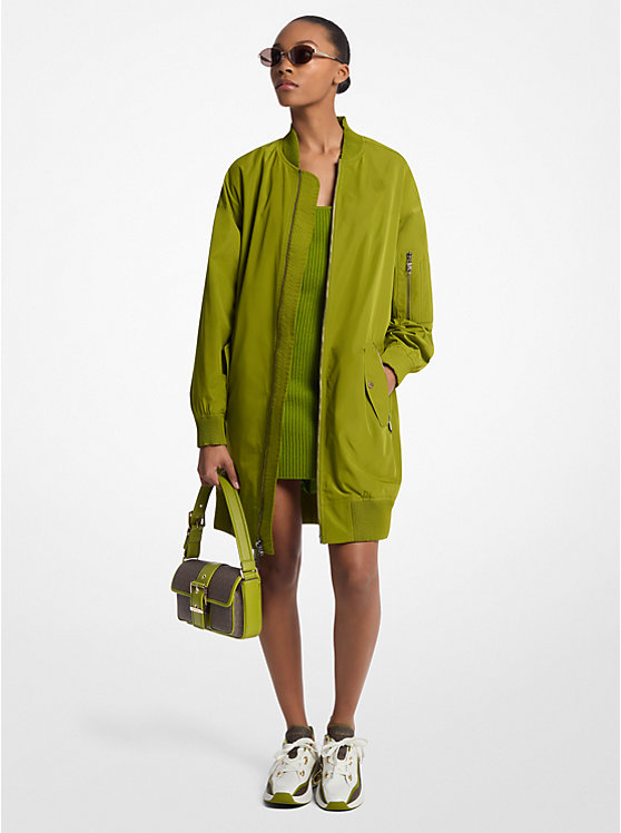 

Куртка-Бомбер оверсайз Michael Kors, зеленый