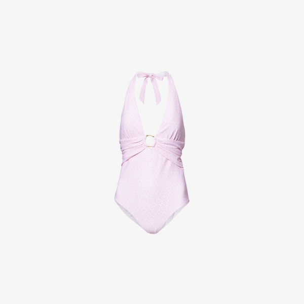 

Купальник с кольцом на шее Cap Ferrat Heidi Klein, цвет prt-prt