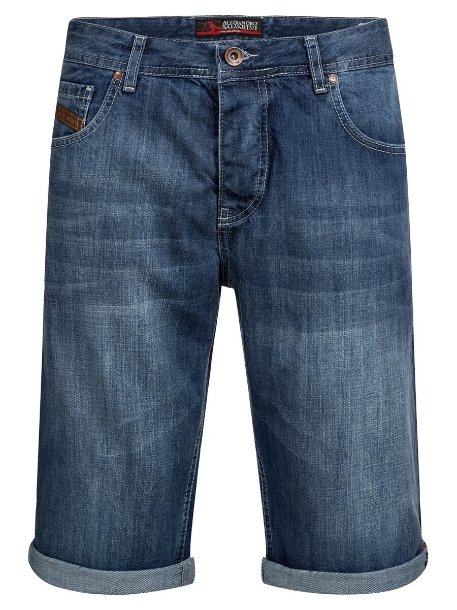 

Джинсовые шорты Alessandro Salvarini Regular Jeans, синий