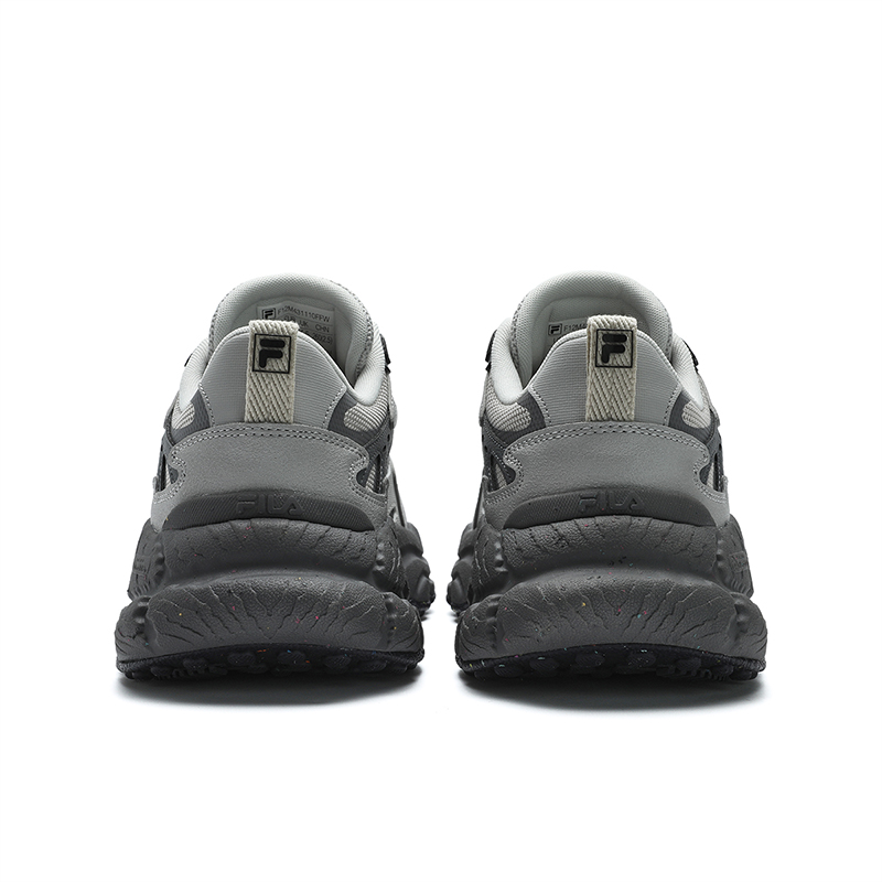 Кроссовки FILA Feather Gray/Jade White Gray мужские повседневные низкие противоскользящие износостойкие — фото 3