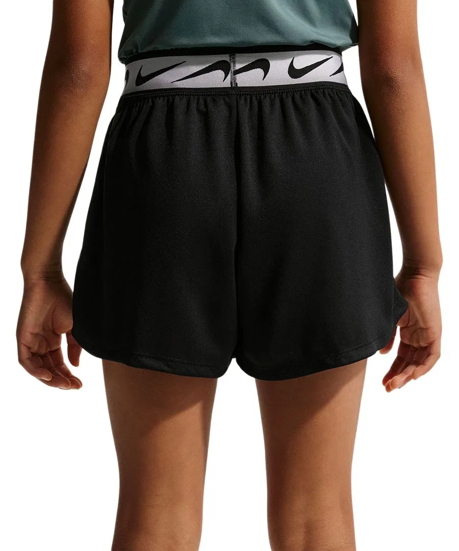 Беговые шорты Dash Dri-FIT для девочек 7-16 лет Nike, черный — фото 4