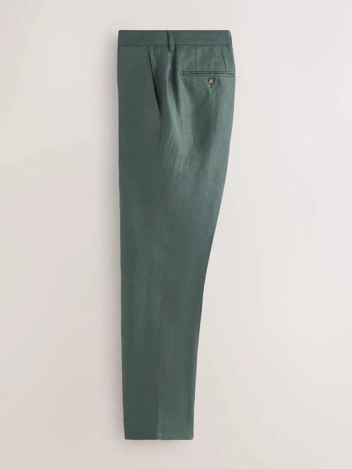 Узкие брюки со складками спереди, модель 'N. Premium' Next, Light Green — фото 2