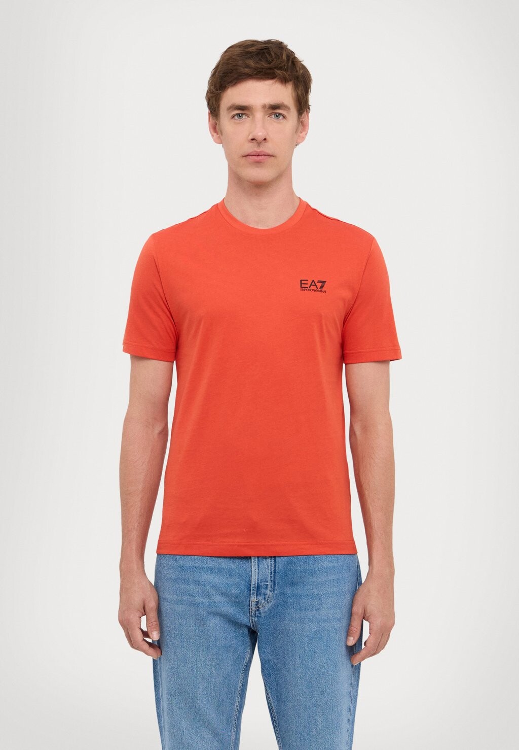 

Базовая футболка EA7 Emporio Armani, красный