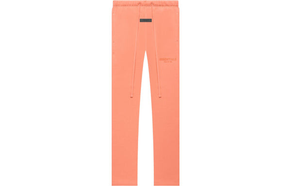 Брюки fw22 relaxed sweatpant coral Fear Of God Essentials, красный — фото 2
