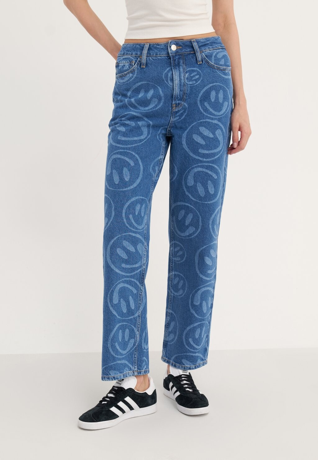

Джинсы прямого кроя Even&Odd, цвет blue denim