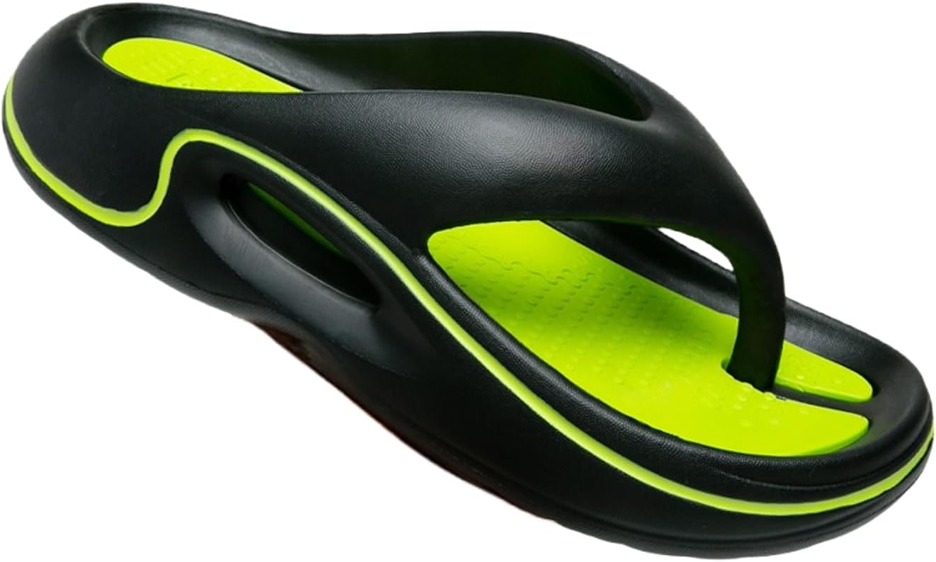 

Удобные летние шлепанцы с толстой подошвой, легкие, устойчивые к скольжению, высокоэластичные и комфортные, мужские сандалии с поддержкой свода стопы Generic, Style, a