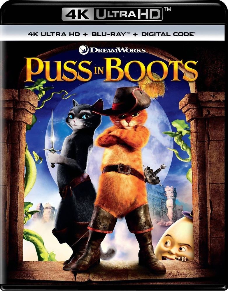 

Диск 4K UHD Puss In Boots [2011]