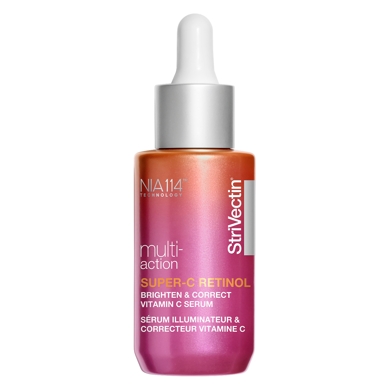 

Осветляющая сыворотка для лица с витамином С multi-action super-c retinol brighten & correct vitamin c serum Strivectin, 30 мл