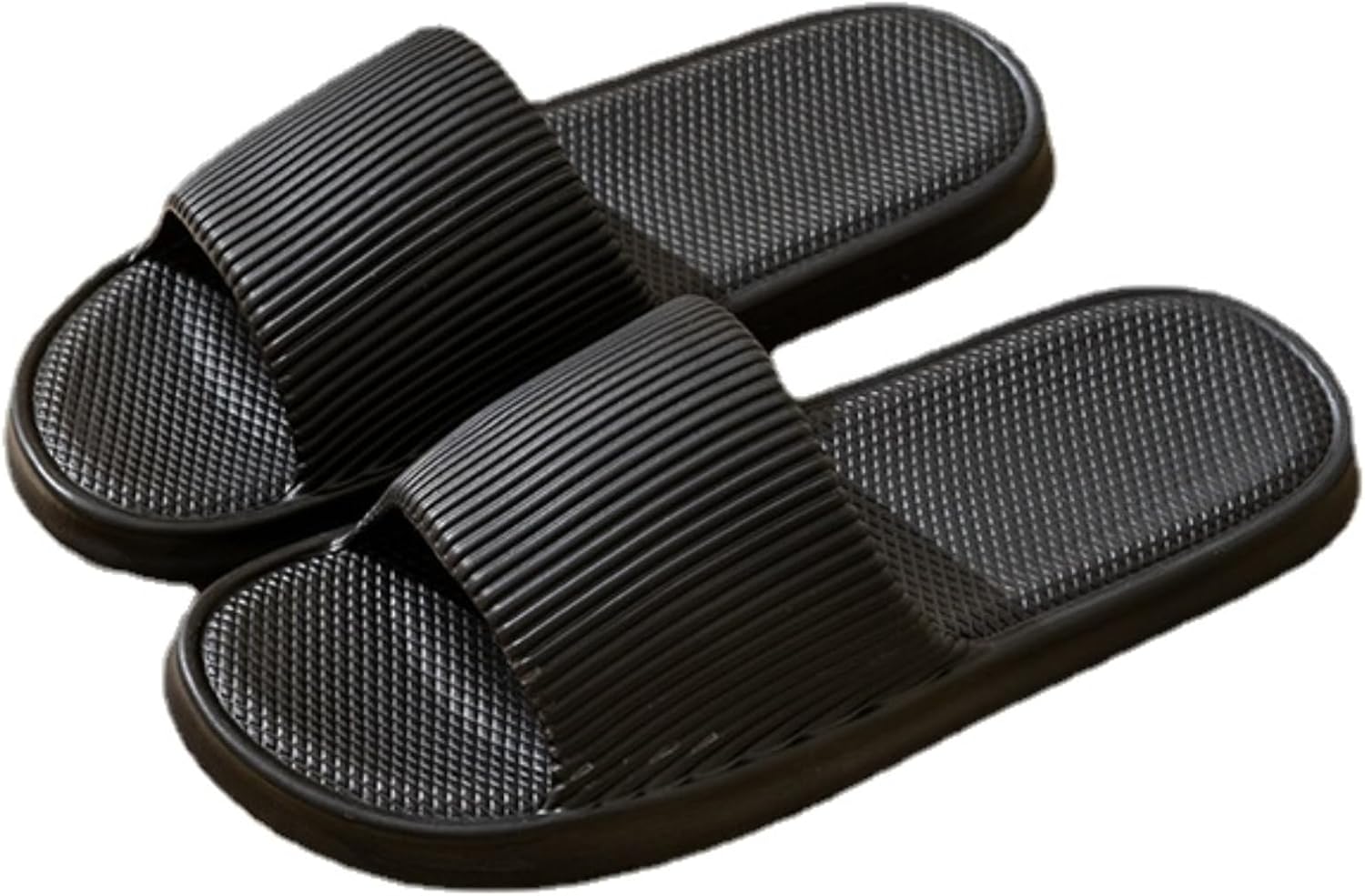 

Домашние тапочки для женщин и мужчин, летние простые полосатые тапочки для ванной и душа, легкие тапочки для пар, для дома и улицы, с нескользящей подошвой, быстро сохнущие, шлепанцы для ванной, повседневная обувь Iwhgrmp, черный