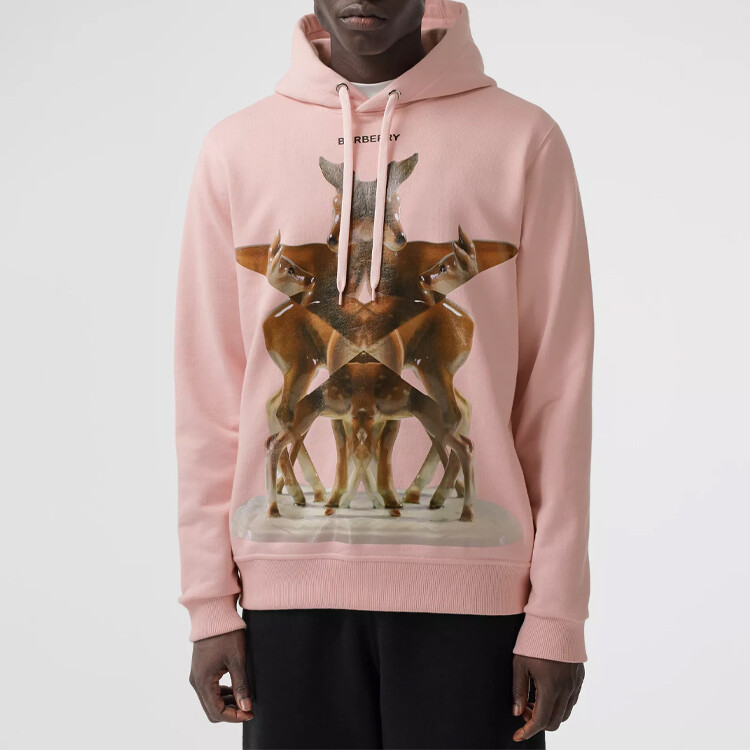Толстовка унисекс Burberry Frosty Pink, розовая — фото 3