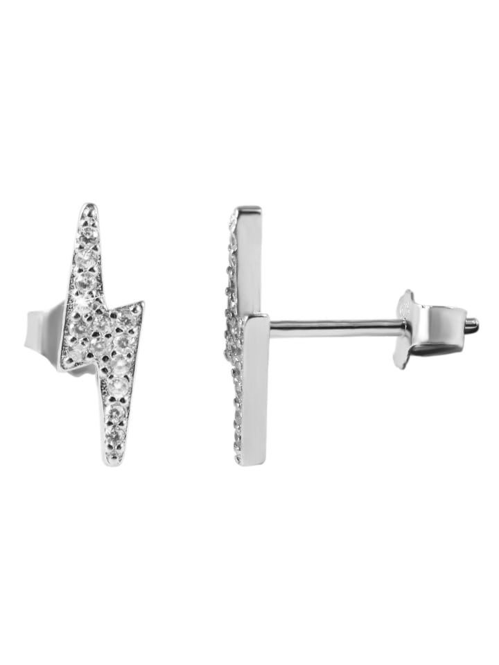 

Adeliás Женские серьги - серьги-гвоздики из серебра 925 пробы с кубическим цирконием в серебряной оправе