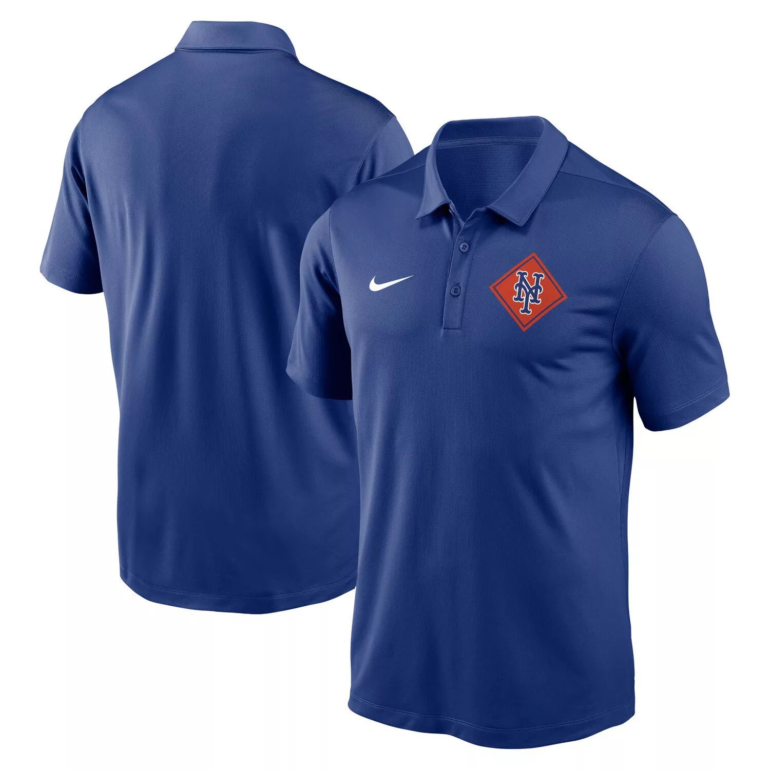 

Мужское поло Royal New York Mets Diamond Icon Franchise Performance Nike