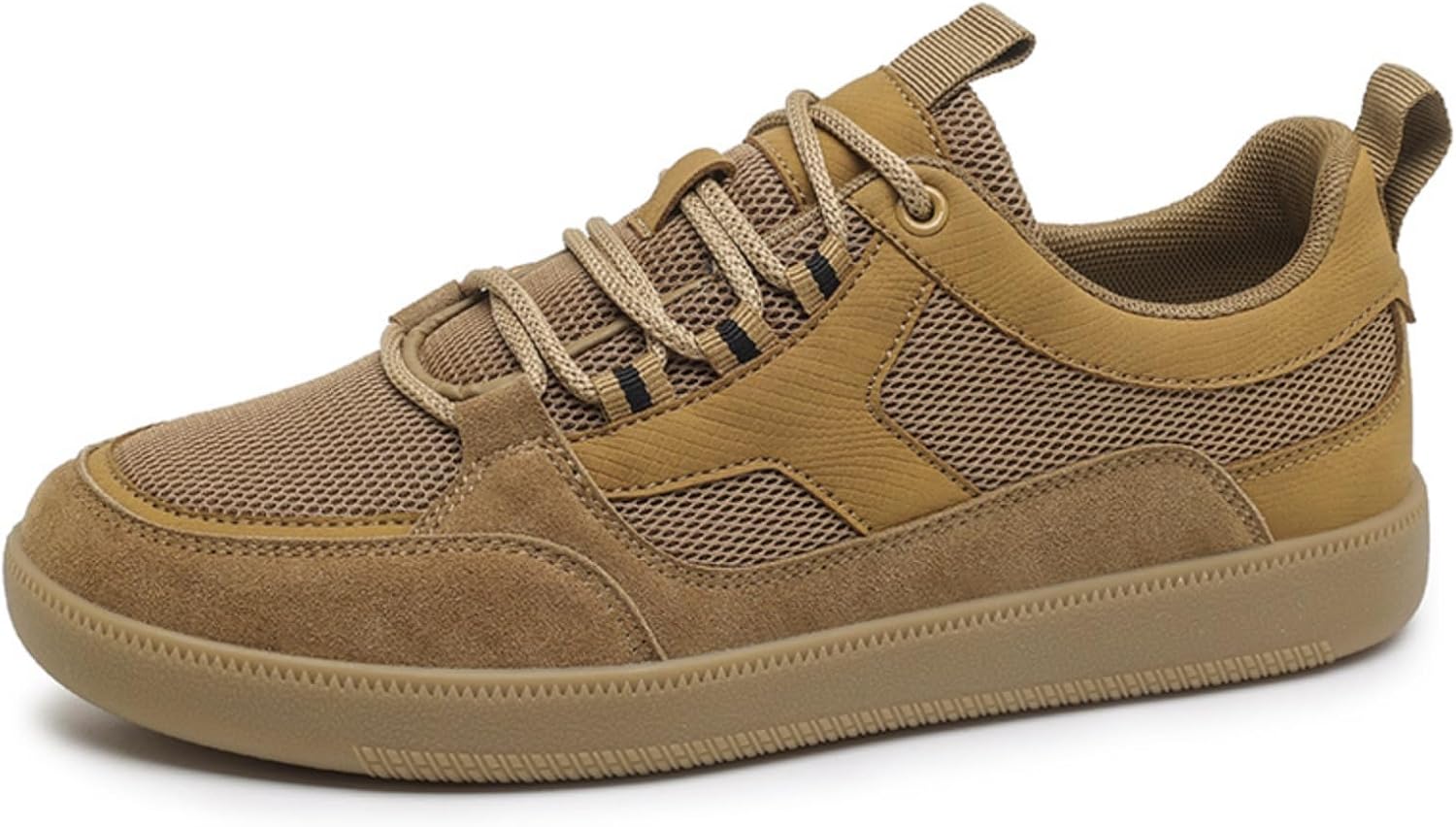 

Мужские модные дышащие кроссовки на шнуровке из сетчатой кожи, повседневные балетки в стиле ретро, нескользящие, с круглым носком, для ходьбы, вождения и повседневной носки Netehadi, Mai Se