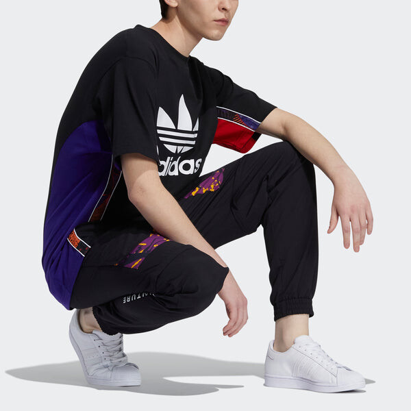 Спортивные штаны Men's adidas originals Adv Pants 2 Contrasting Colors Pocket Bundle Feet Sports Pants/Trousers/Joggers Black, черный — фото 4