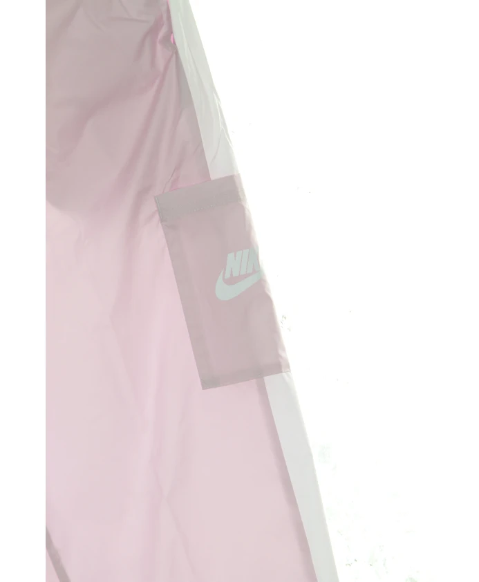 Классические розово-белые тканые тренировочные штаны Nike, розовый — фото 4