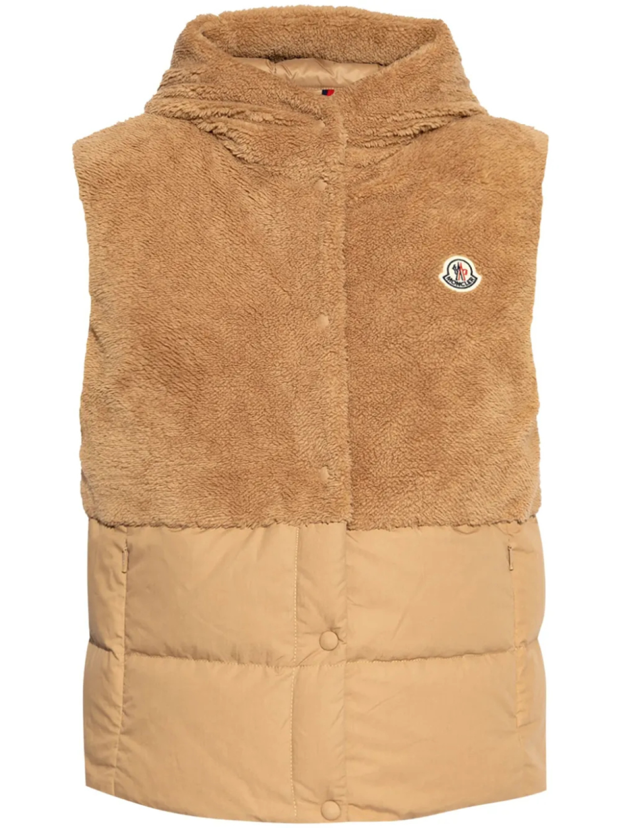 

Moncler дутый жилет Floy, коричневый