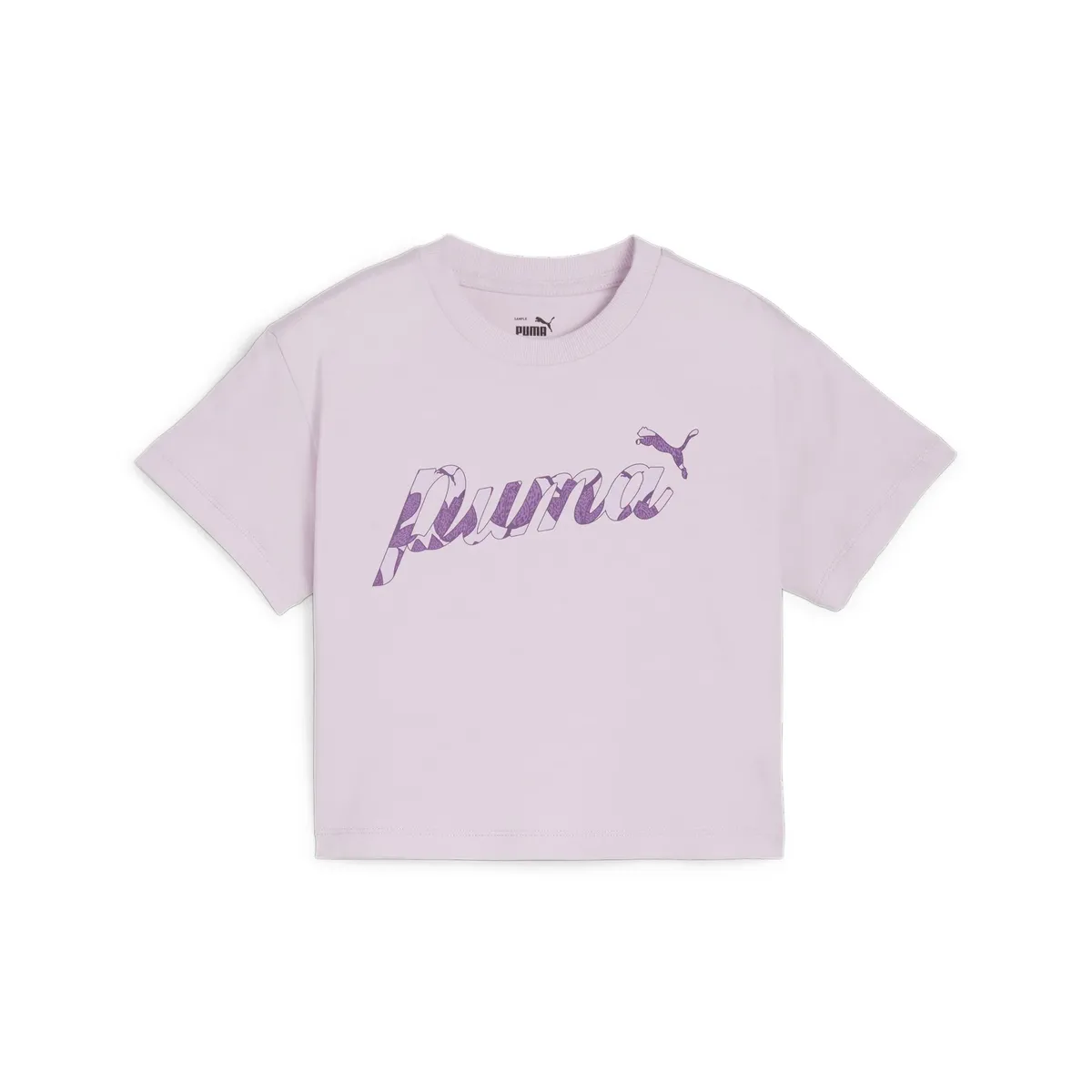

Футболка PUMA "ESS+ BLOSSOM Short T-Shirt Girls", фиолетовый
