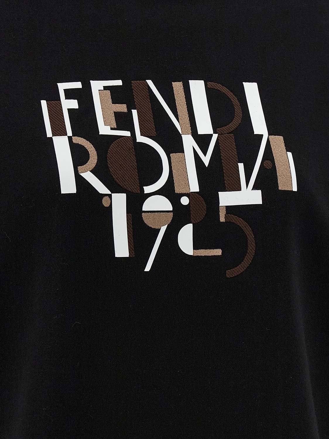 Свитшот 'Fendi Roma' FENDI, черный — фото 4