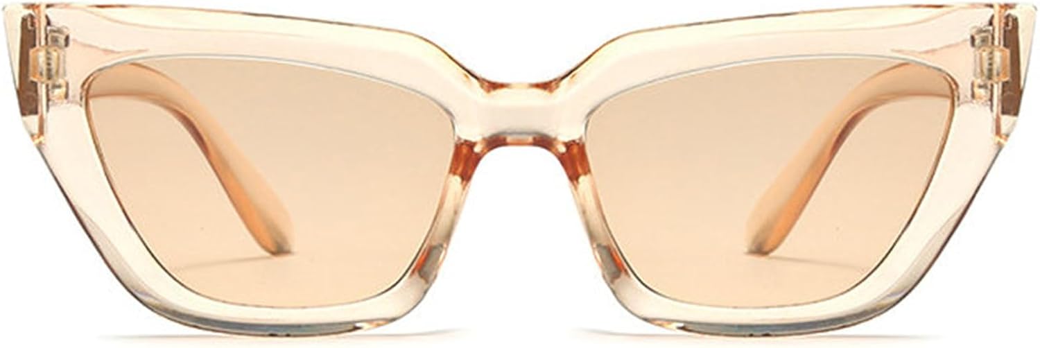 

Солнцезащитные очки Willochra маленького квадратного размера для женщин в стиле 90-х, милые очки-«кошачий глаз», градиентные солнцезащитные очки, модные в стиле Y2k, винтажные узкие очки с защитой от УФ-излучения UV400, C6