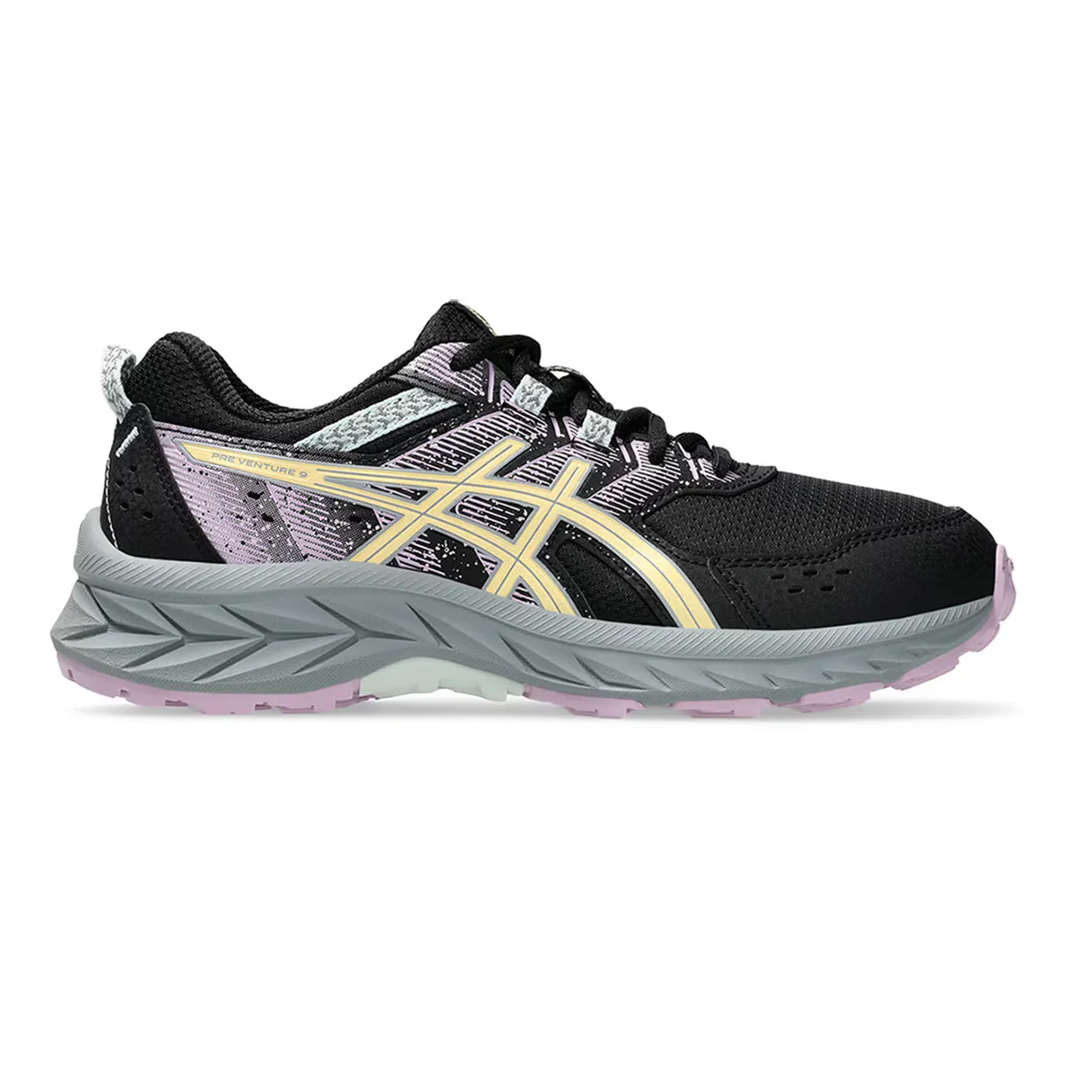 

PRE VENTURE 9 GS Asics детские кроссовки, черный/оранжевый