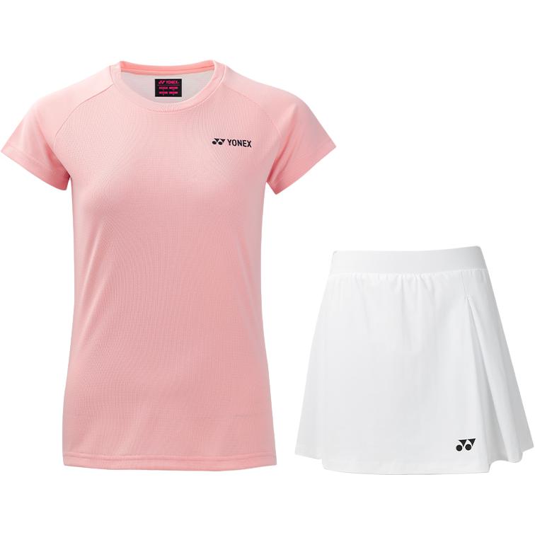 

YONEX Женский комплект одежды Casual Suits: топ Natural Pink + низ White