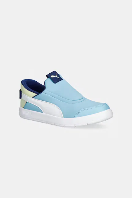 Кроссовки детские Courtflex v3 SLIPTECH Puma, синий